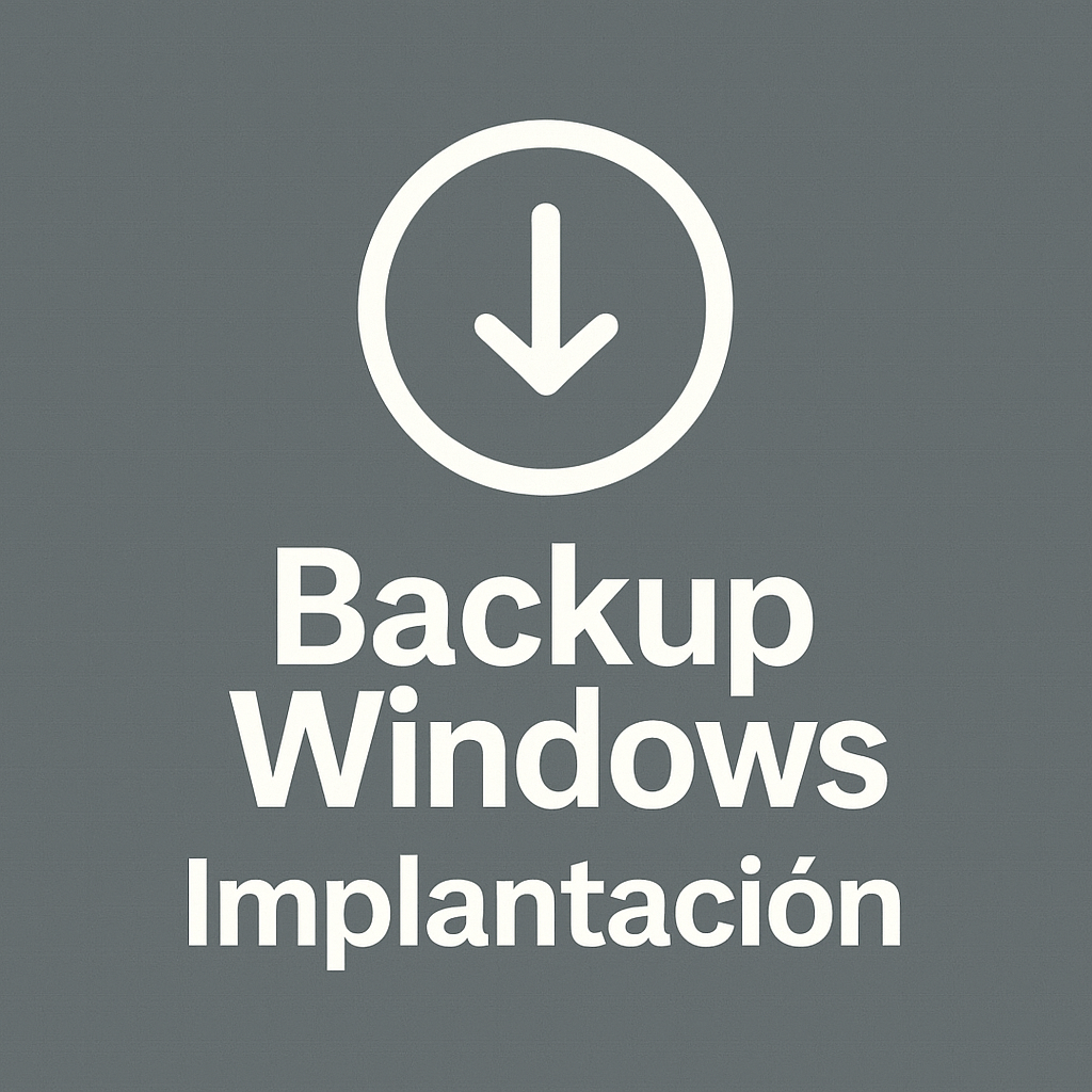 Backup Online Windows Implantación